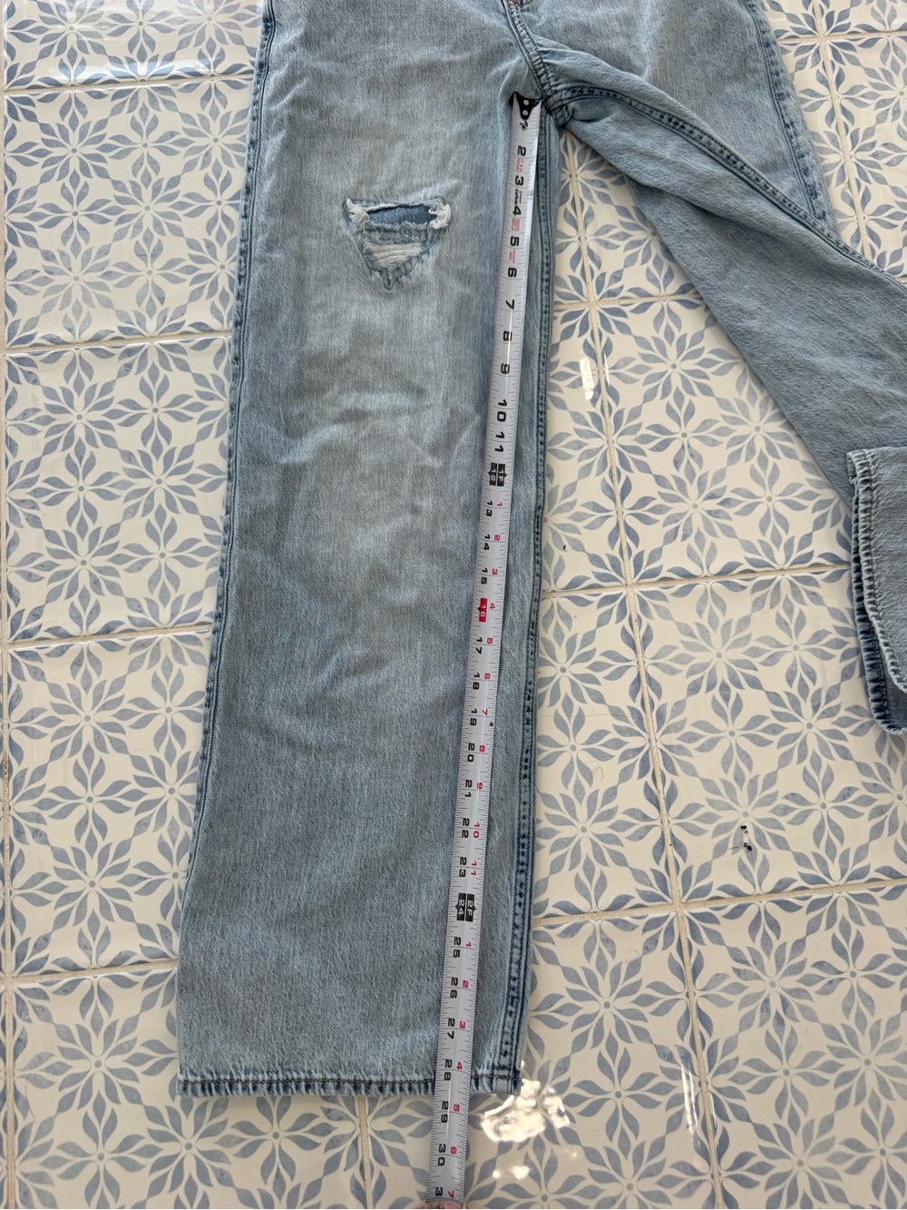 abercrombie kids high rise ultra wide leg jeans long 2 pairs - Picture 7 of 12